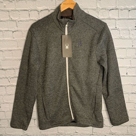 NWT Spyder waffle knit jacket. Small - Picture 1 of 6